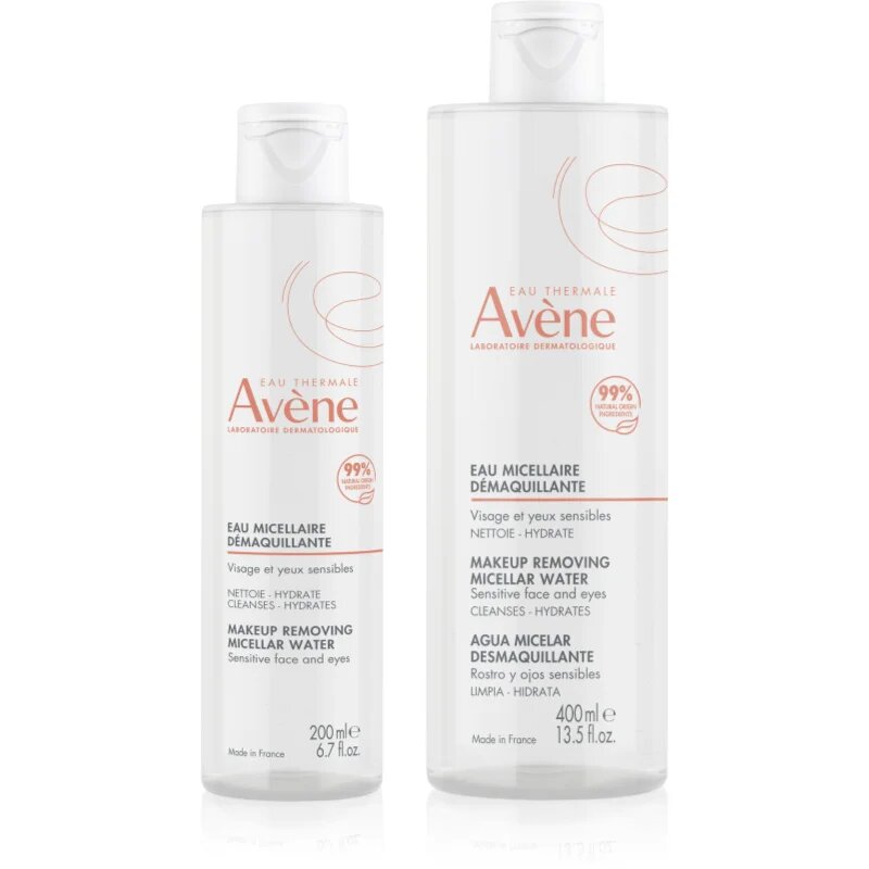 Avène Eau Micellare Duo takarékos kiszerelés a bőr tökéletes tisztításához
