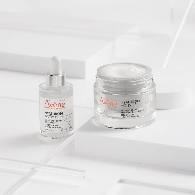 Avène Hyaluron Activ B3 Renewal Firming Aqua Cream-in-Gel hidratáló géles krém a bőrréteg megújítására 50 ml