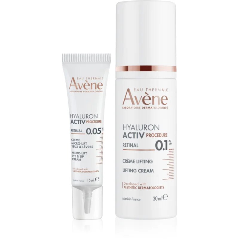 Avène Hyaluron Activ Procedure Anti-aging Set szett lifting és feszesítő hatással