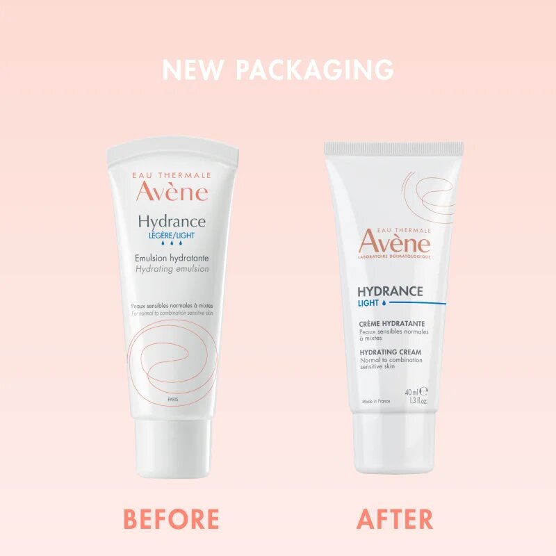 Avène Hydrance Light Hydrating Emulsion gyengéd hidratáló emulzió 40 ml