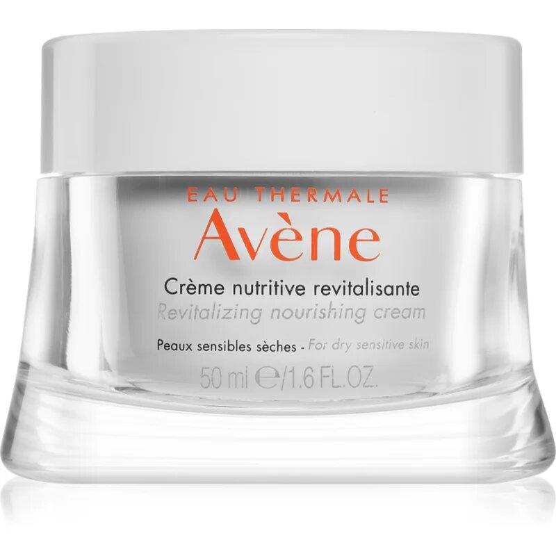 Avène Les Essentiels Revitalizing Nourishing Cream tápláló revitalizáló krém az érzékeny száraz bőrre 50 ml