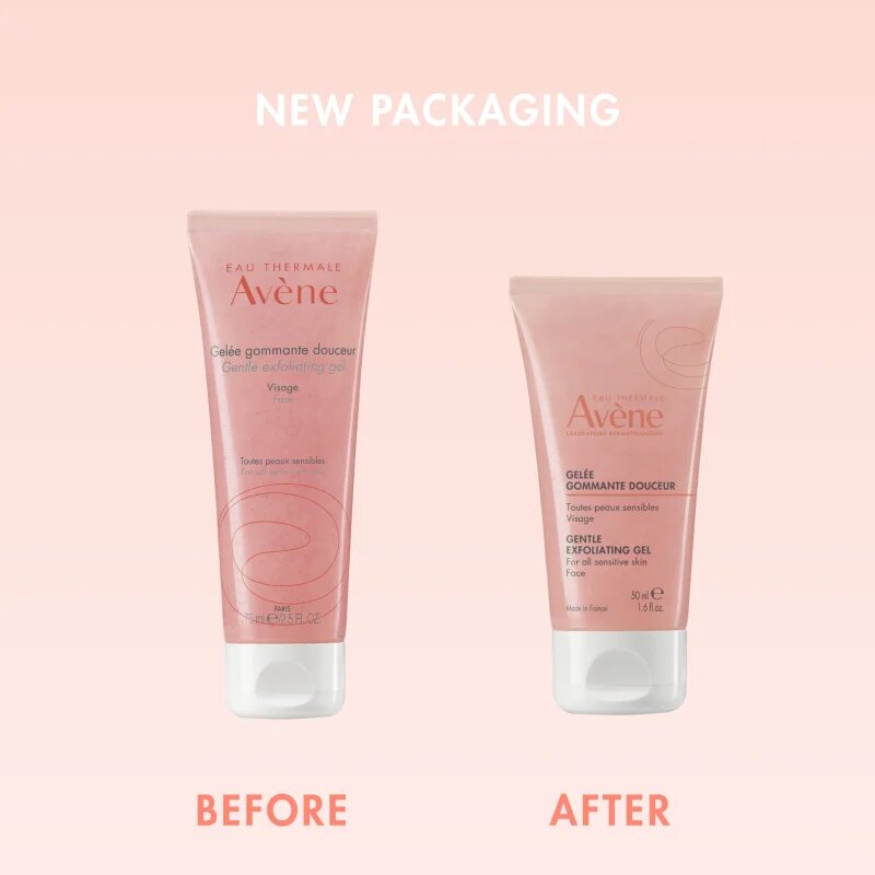 Avène Skin Care Gentle Exfoliating Gel gyengéd géles peeling 50 ml