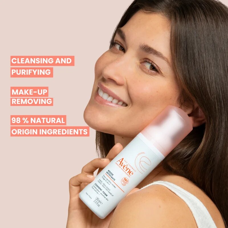 Avène Skin Care tisztító hab normál és kombinált bőrre 150 ml