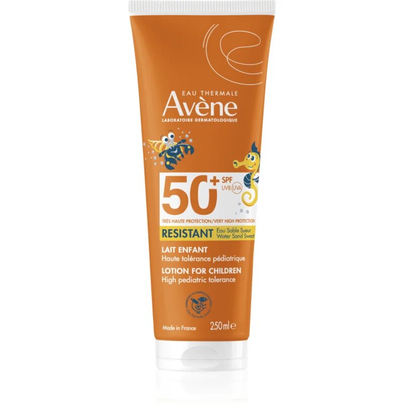 Avène Sun Lotion for Children gyermek napozótej SPF 50+ 2 éves kortól 250 ml