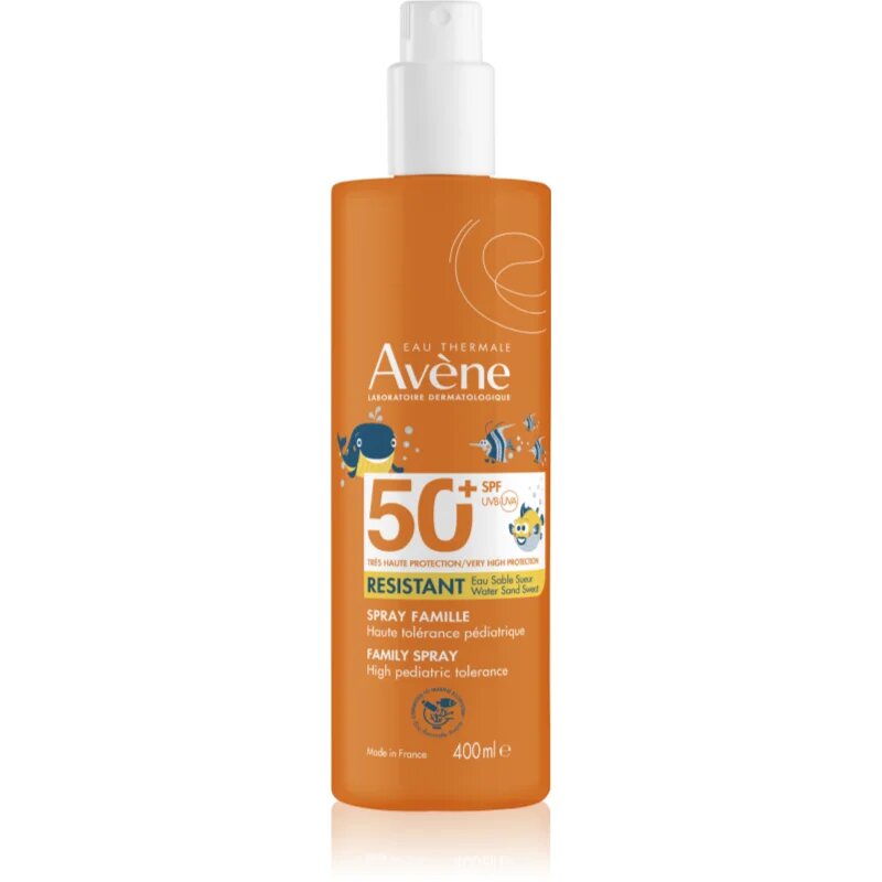 Avène Sun Resistant Family Spray védő spray SPF 50+ 400 ml