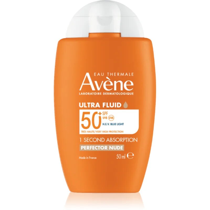 Avène Sun Ultra Fluid Perfector gyengéd tonizáló fluid SPF 50+ 50 ml