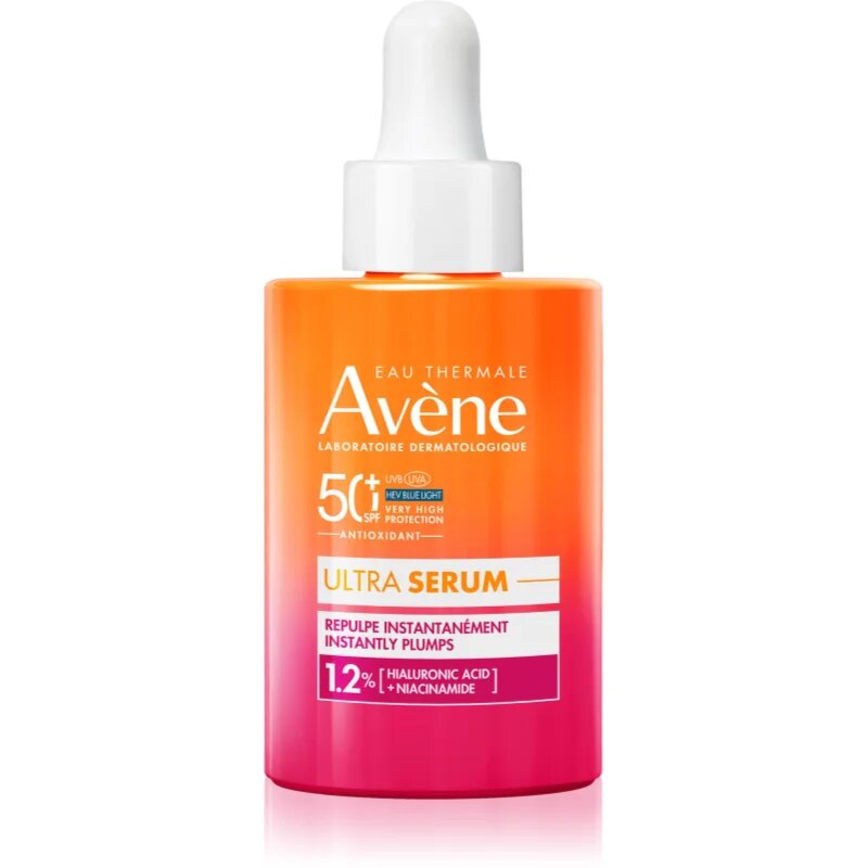 Avène Sun Ultra Serum Instantly Plumps bőr szérum lifting és feszesítő hatással SPF 50+ 30 ml