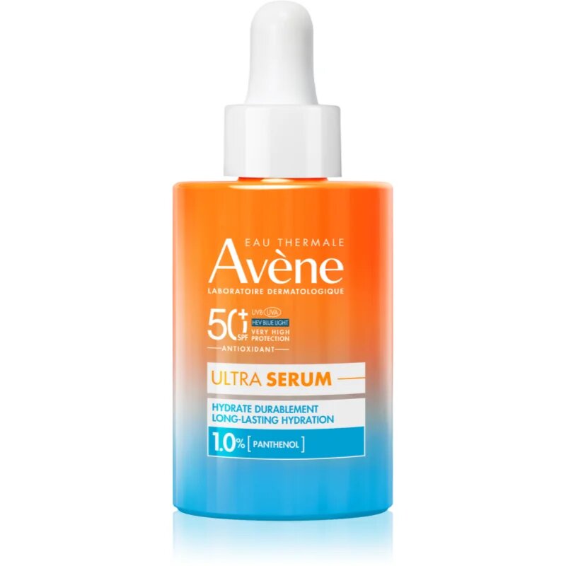 Avène Sun Ultra Serum Long Lasting Hydration védő szérum hidratáló hatással SPF 50+ 30 ml