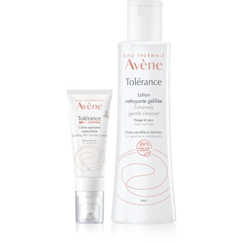 Avène Tolérance Soothing Care szett az érzékeny és allergiás bőrre