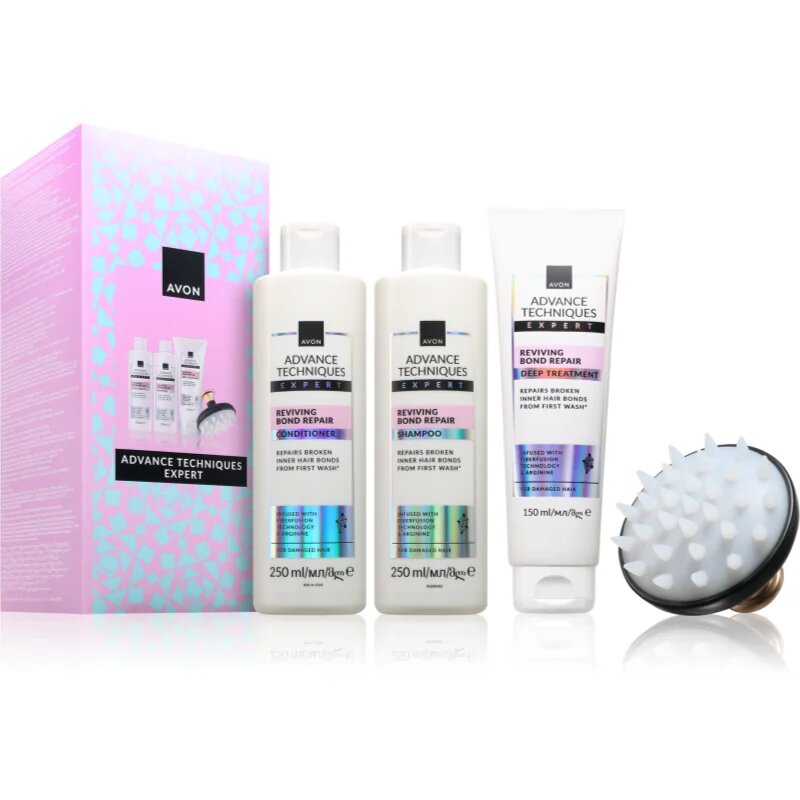 Avon Advance Techniques Expert Hair Care Giftset ajándékszett hajra hölgyeknek 4 db