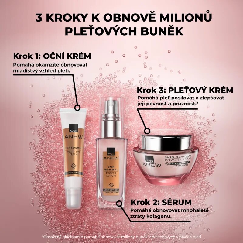 Avon Anew Renewal Protinol Power fiatalító arcszérum 30 ml