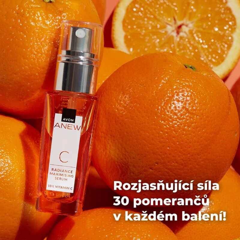 Avon Anew Vitamin C bőrélénkítő szérum C-vitaminnal 30 ml
