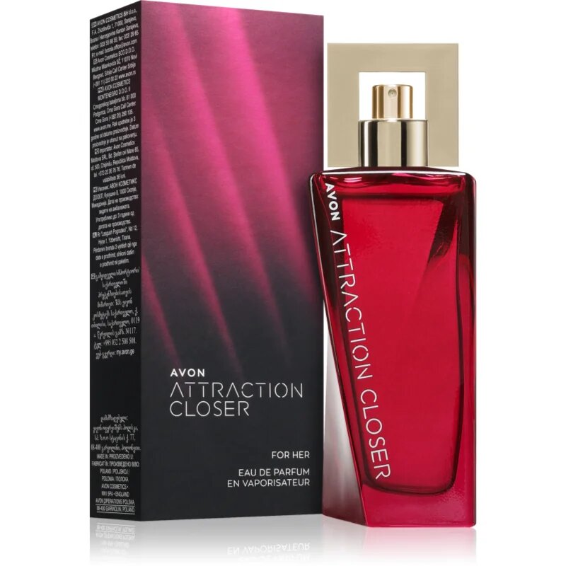 Avon Attraction Closer Eau de Parfum hölgyeknek 50 ml