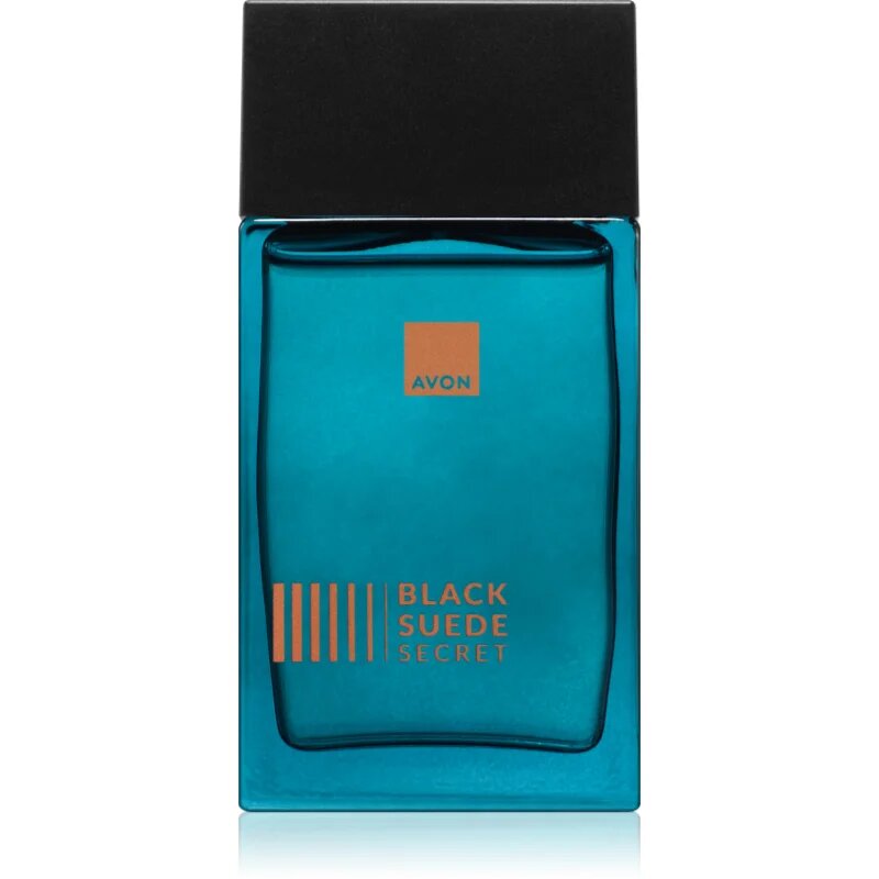 Avon Black Suede Secret Eau de Toilette uraknak 100 ml