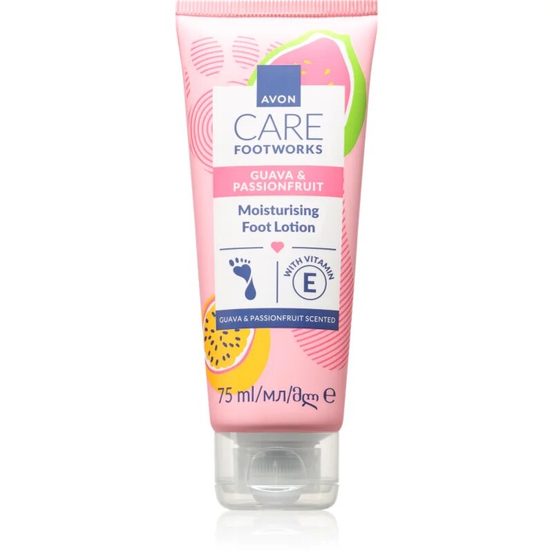 Avon Care Guava & Passionfruit hidratáló tej lábakra 75 ml