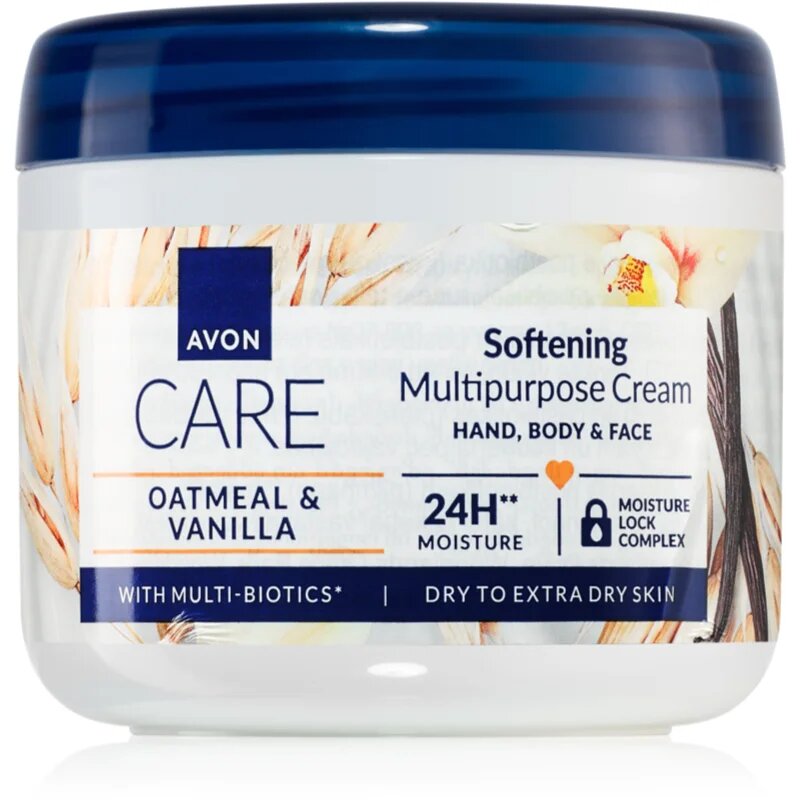 Avon Care Oatmeal & Vanilla többcélú krém arcra kézre és testre 400 ml