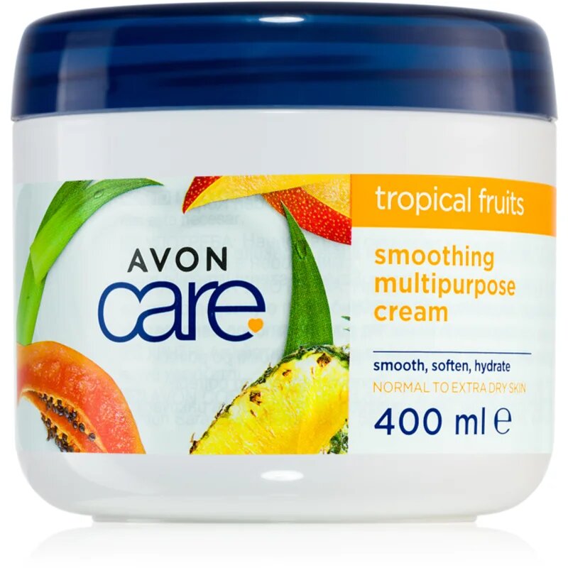 Avon Care Tropical Fruits többfunkciós krém kézre lábra és testre 400 ml