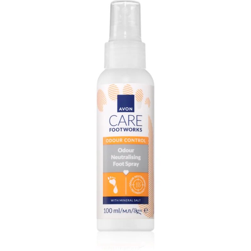 Avon Foot Works Odour Control láb spray 100 ml