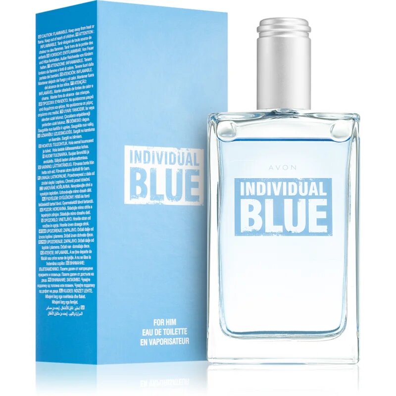 Avon Individual Blue Eau de Toilette uraknak 100 ml