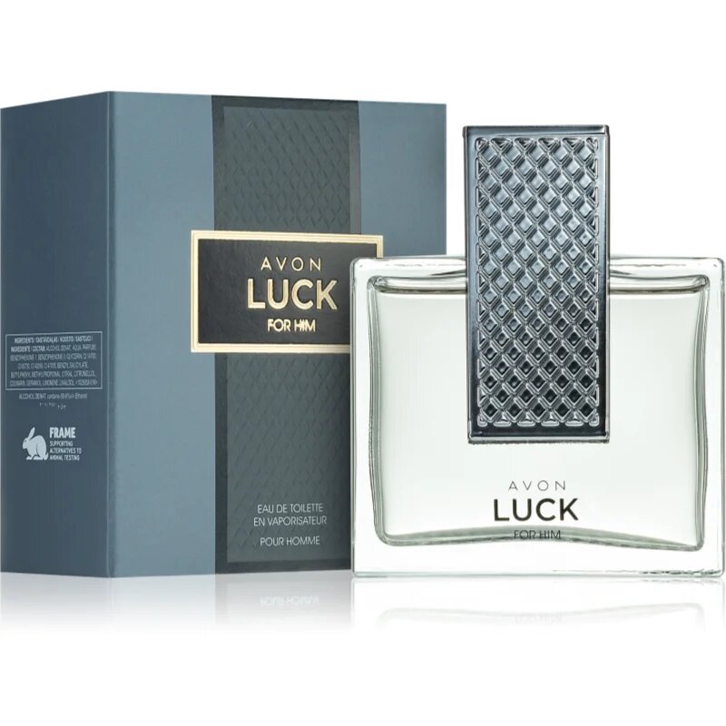Avon Luck For Him Eau de Toilette uraknak 75 ml