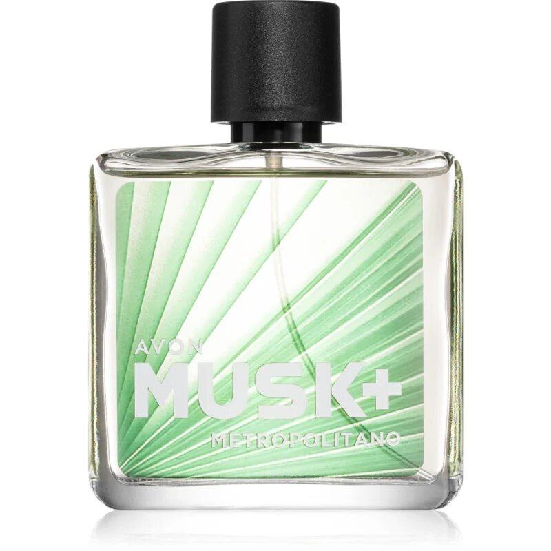 Avon Musk+ Metropolitano Eau de Toilette uraknak 75 ml