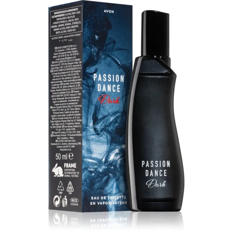 Avon Passion Dance Dark Eau de Toilette hölgyeknek 50 ml
