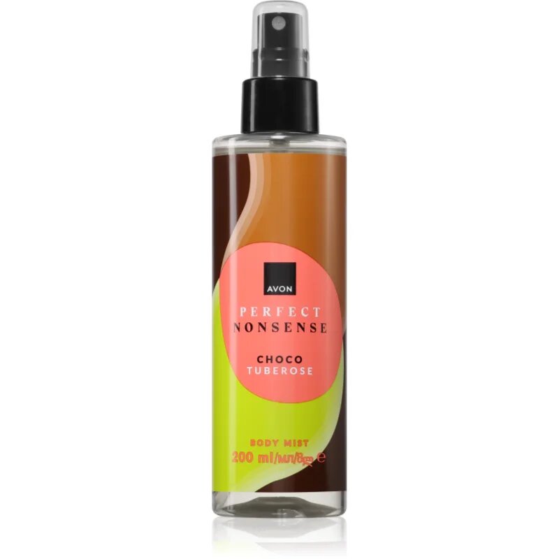 Avon Perfect Nonsense Choco Tuberose parfümözött spray a testre hölgyeknek 200 ml