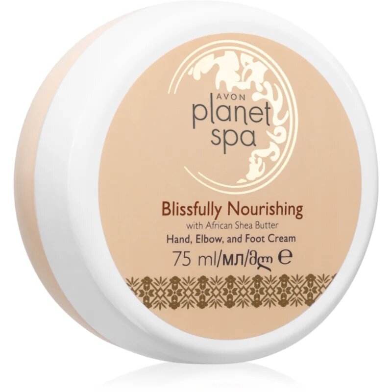 Avon Planet Spa Blissfully Nourishing tápláló kézkrém lábakra 75 ml