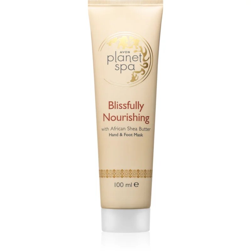 Avon Planet Spa Blissfully Nourishing tápláló maszk kézre és lábra 100 ml