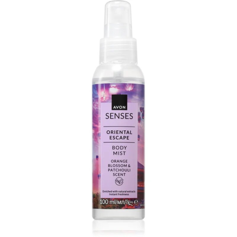 Avon Senses Oriental Escape parfümözött spray a testre hölgyeknek 100 ml