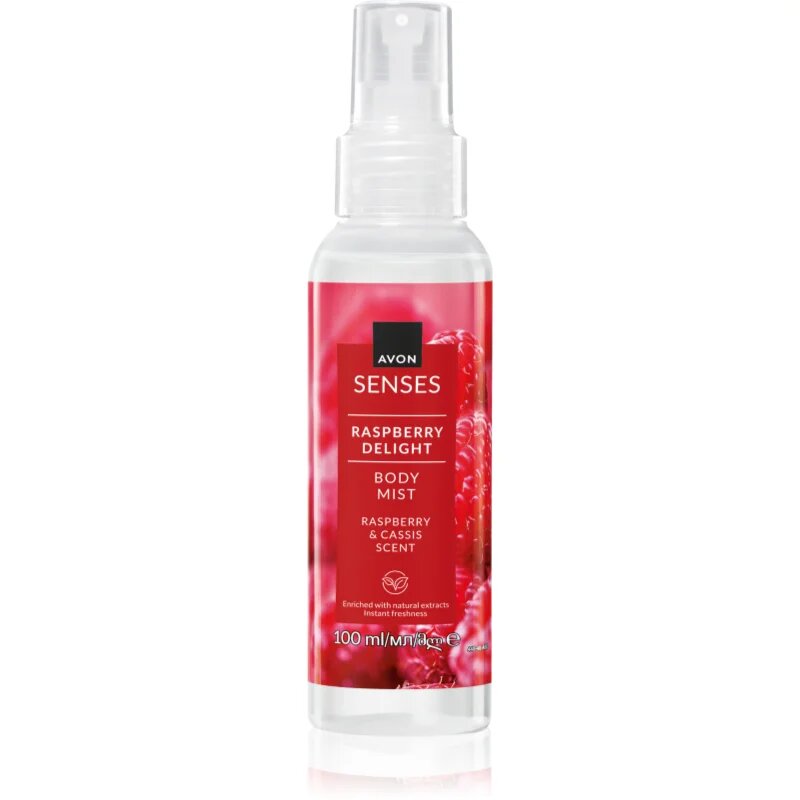 Avon Senses Raspberry Delight frissítő test spray 100 ml