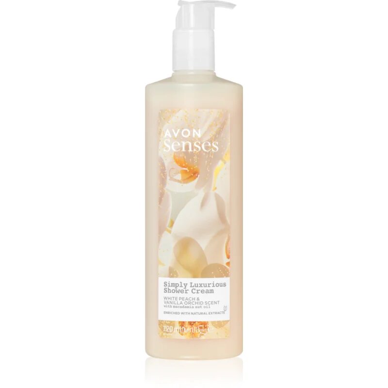 Avon Senses Simply Luxurious krémes tusoló gél 720 ml