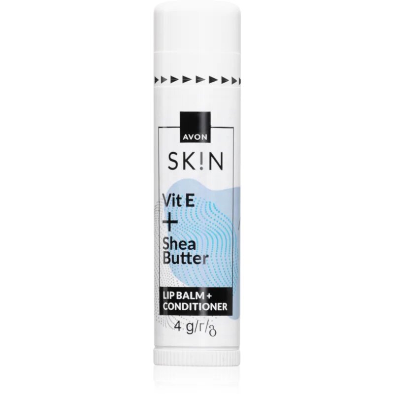 Avon Sk!n Vit E + Shea Butter tápláló szájbalzsam bambuszvajjal 4 g