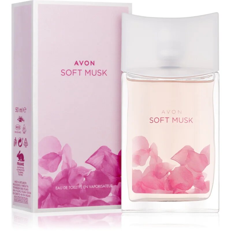 Avon Soft Musk Eau de Toilette hölgyeknek 50 ml