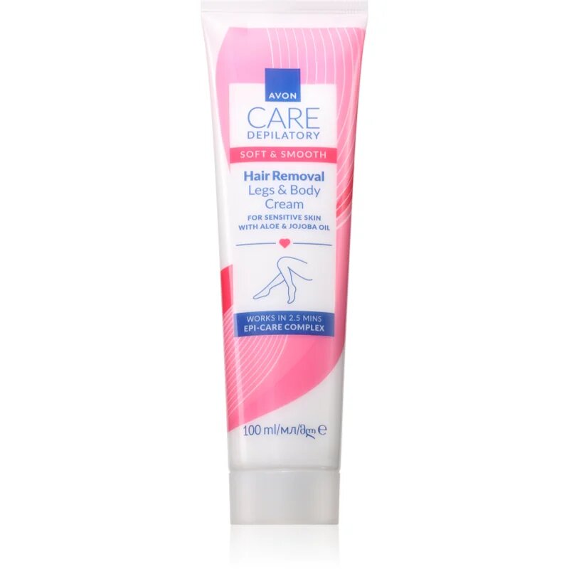 Avon Soft & Smooth szőrtelenítő krém az érzékeny bőrre 100 ml
