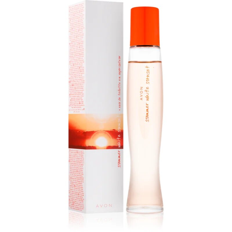 Avon Summer White Sunset Eau de Toilette hölgyeknek 50 ml