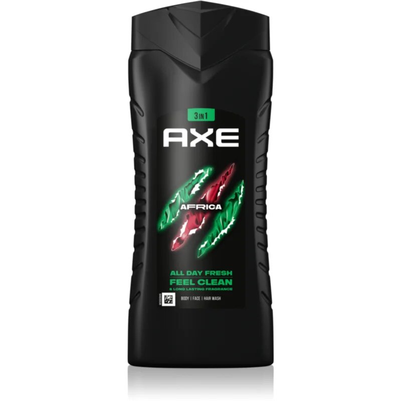 Axe Africa tusfürdő gél arcra testre és hajra 400 ml