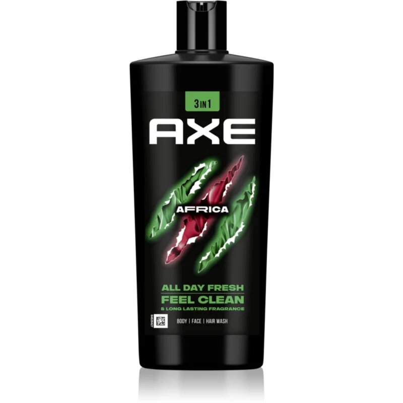 Axe Africa tusfürdő gél arcra testre és hajra 700 ml
