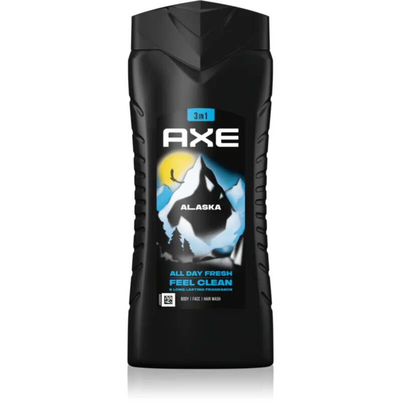 Axe Alaska tusfürdő gél arcra testre és hajra 400 ml
