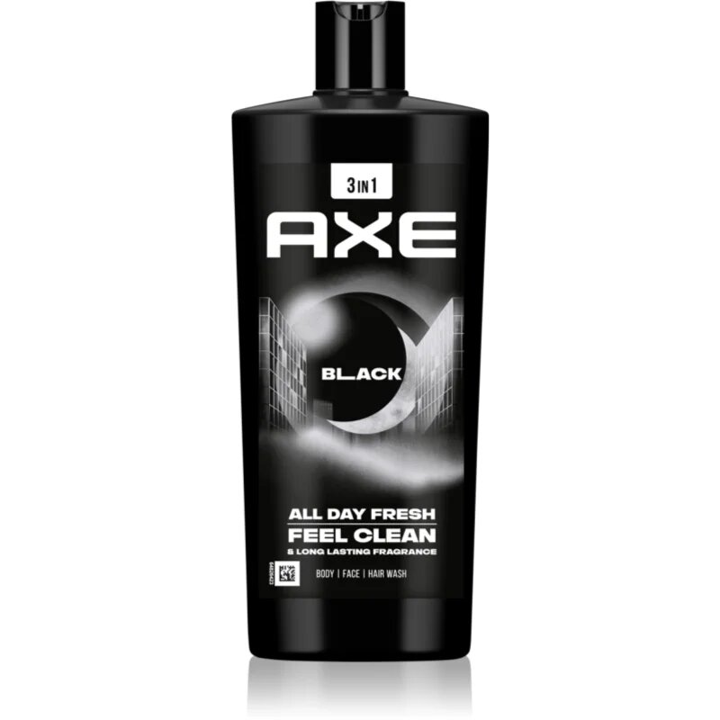 Axe Black tusfürdő gél arcra testre és hajra 700 ml