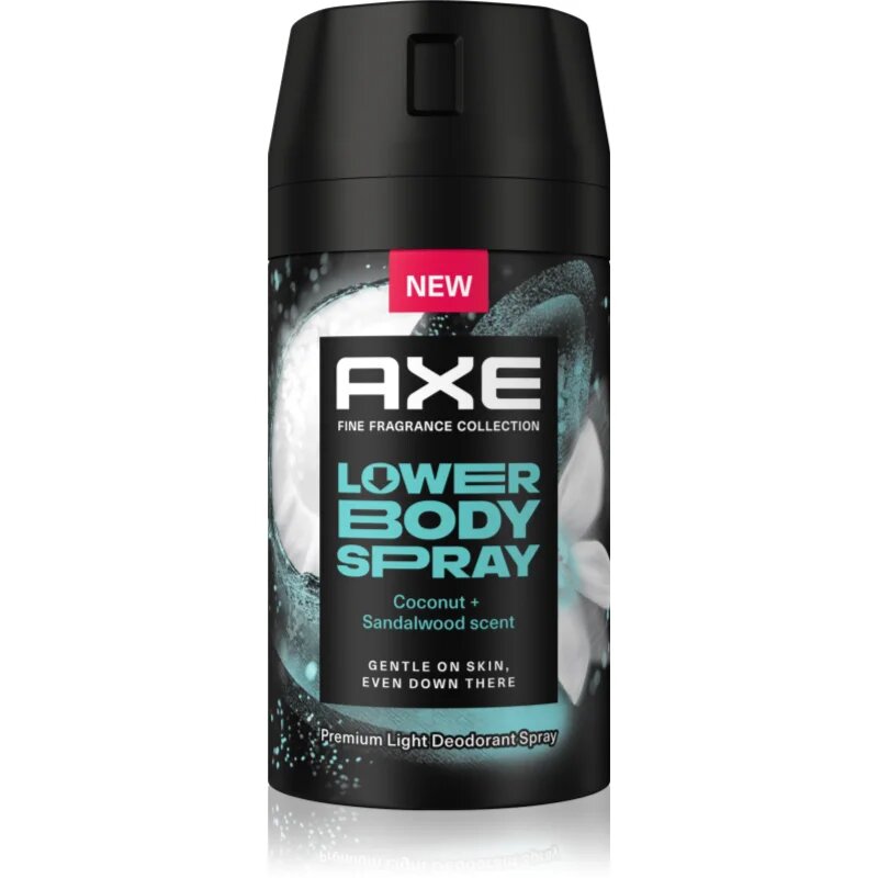 Axe ​Coconut & Sandalwood testápoló spray az intim részekre 100 ml