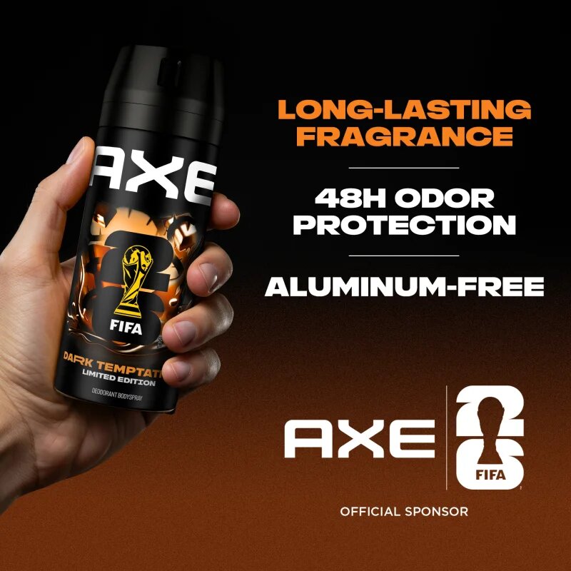 Axe Dark Temptation dezodor spray uraknak XXL 250 ml