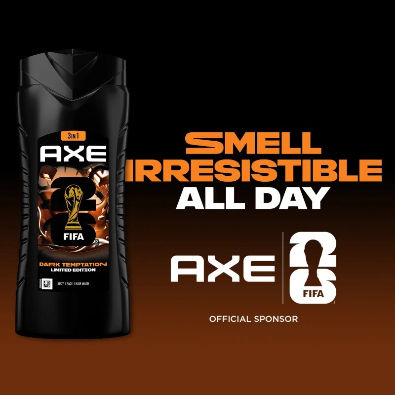 Axe Dark Temptation dezodor spray uraknak XXL 250 ml
