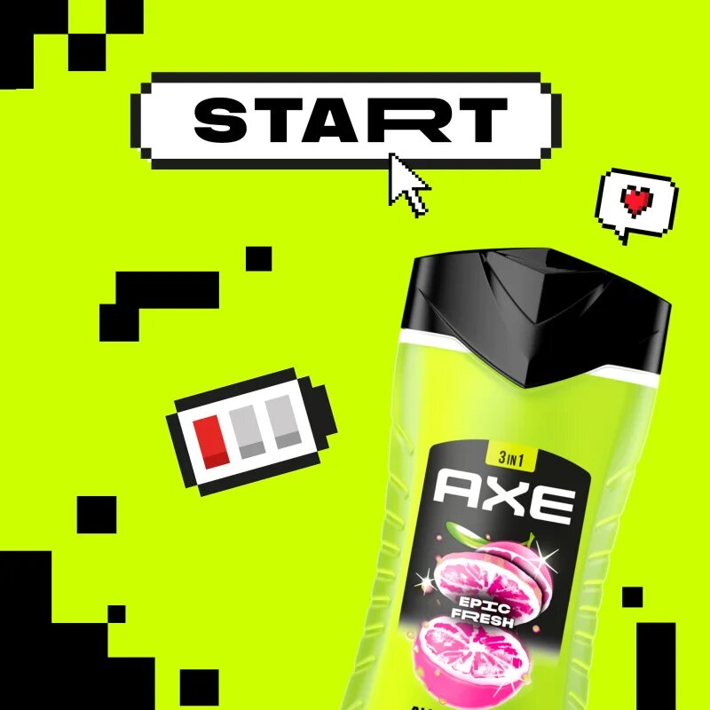 Axe Epic Fresh dezodor spray uraknak 150 ml