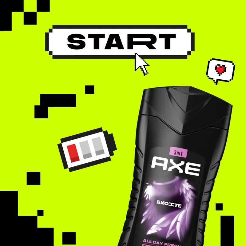 Axe Excite spray dezodor uraknak 150 ml