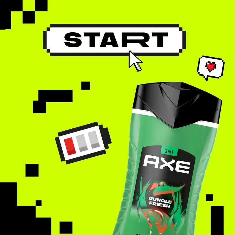 Axe Jungle Fresh dezodor spray uraknak 150 ml