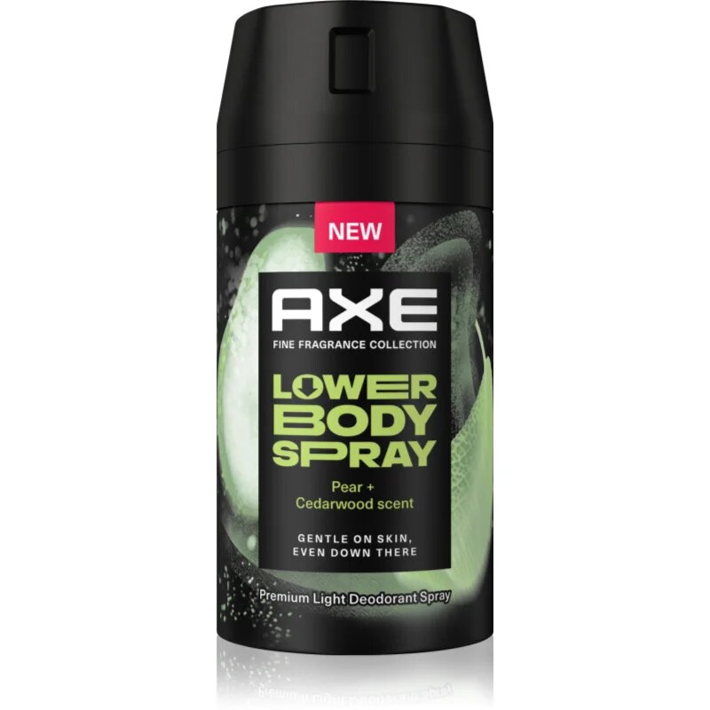 Axe Pear & Cedarwood testápoló spray az intim részekre 100 ml