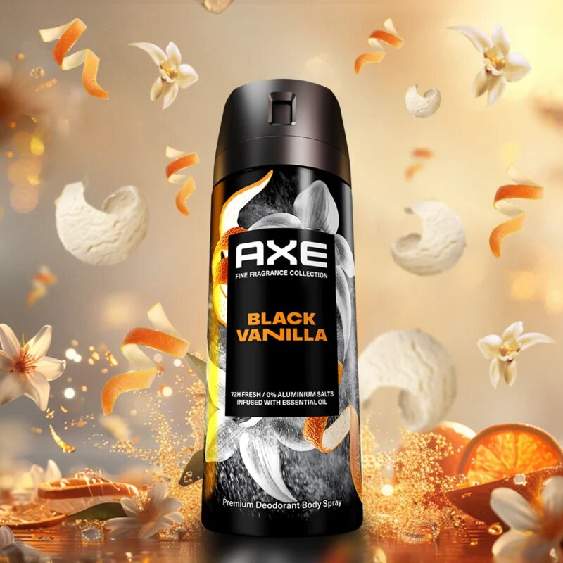 Axe Premium Black Vanilla dezodor spray uraknak 150 ml