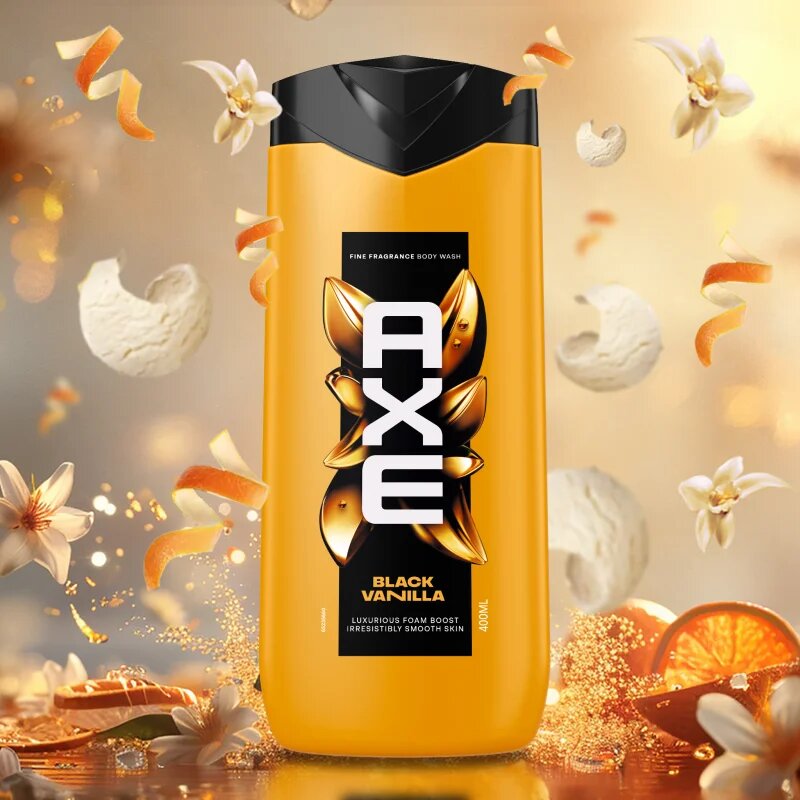 Axe Premium Black Vanilla fürdőgél férfiaknak 400 ml