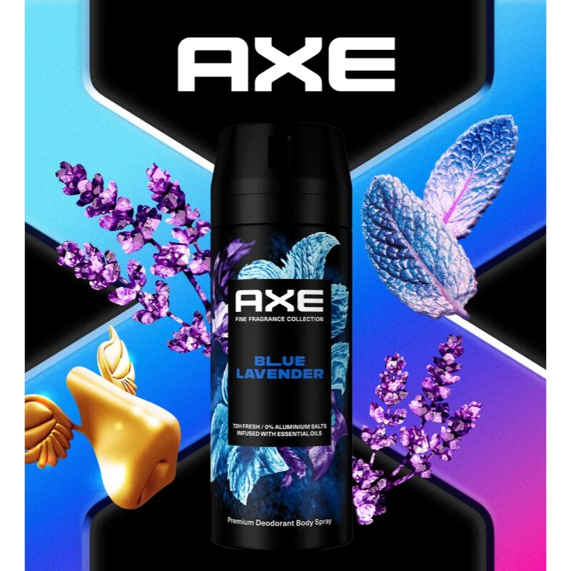 Axe Premium Blue Lavender dezodor spray uraknak 150 ml
